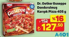 DR. OETKER GUSEPPE DONDURULMUŞ KARIŞIK PİZZA 405 G DR. OETKER GUSEPPE DONDURULMUŞ KARIŞIK PİZZA 405 G